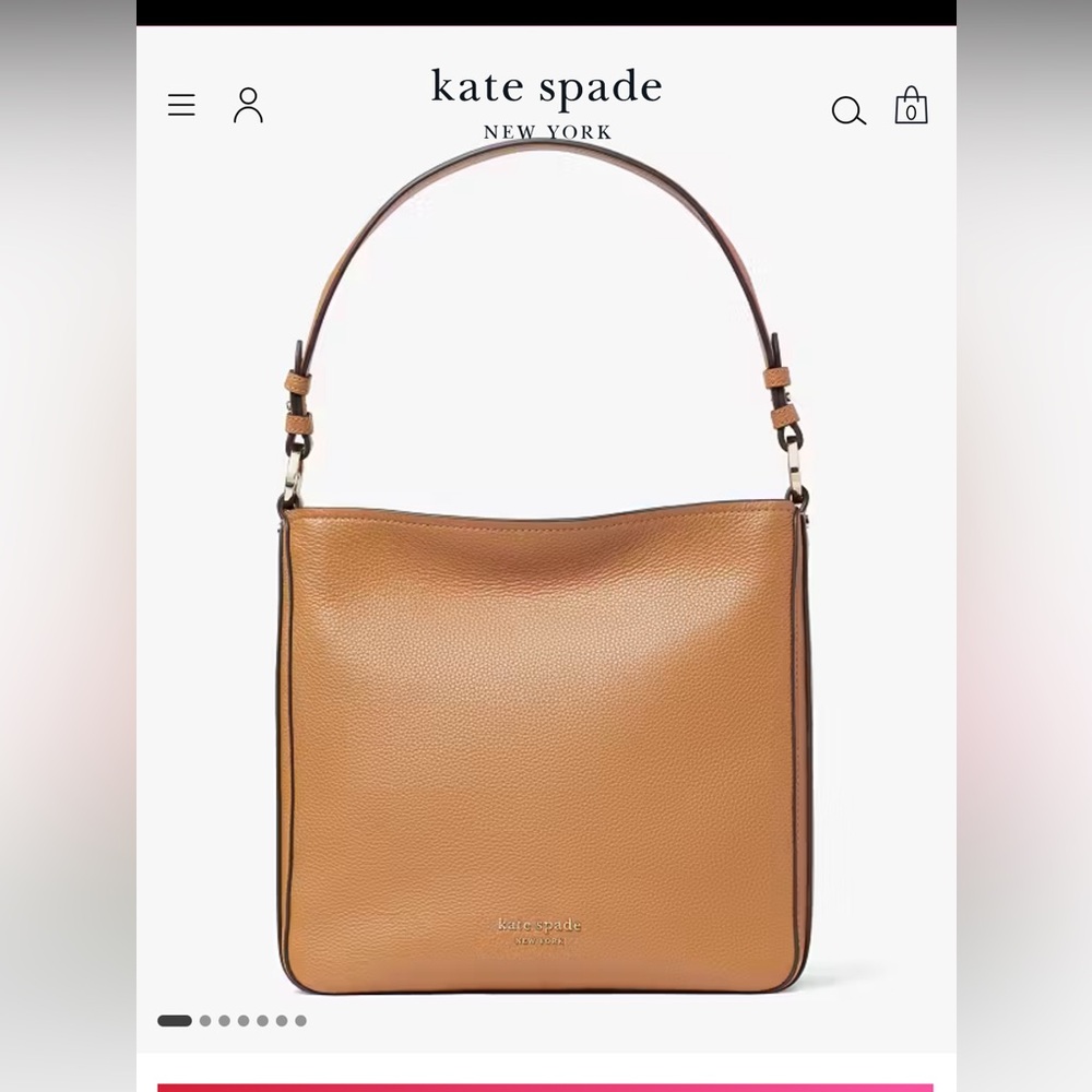 Kate spade Hudson Hobo Bungalow Brown Gently Used ♠️👜♠️
